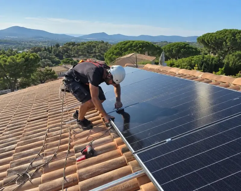 Installateur panneaux solaires Ansignan — pose photovoltaïque sur toiture